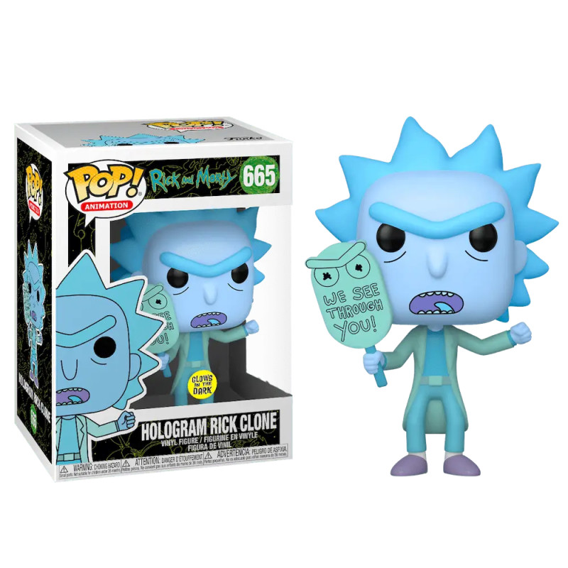 POP Animation: Rick & Morty - Hologram Rick