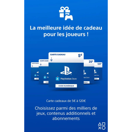 Carte PSN 20 euro