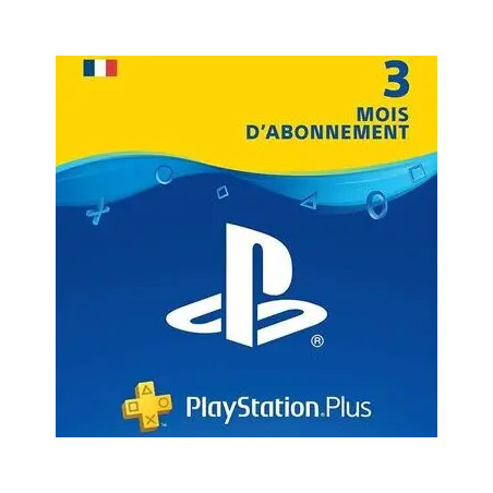 Carte PSN Plus 3 Mois