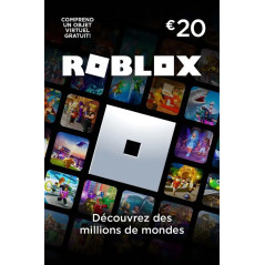 Carte Roblox 20 euro