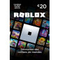 Carte Roblox 20 euro