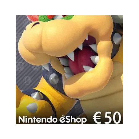 Carte Nintendo 50 euro