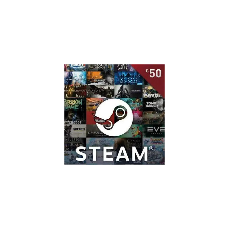 Carte Steam 50 euro