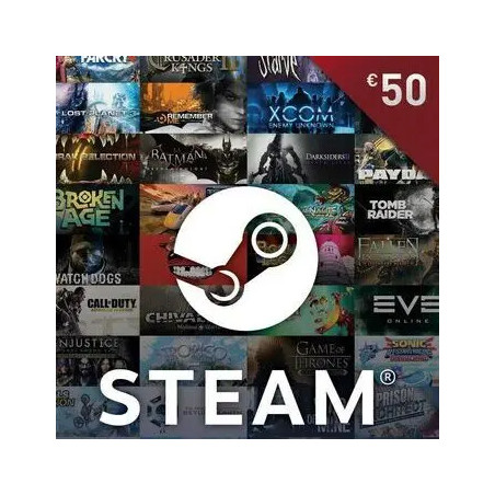 Carte Steam 50 euro