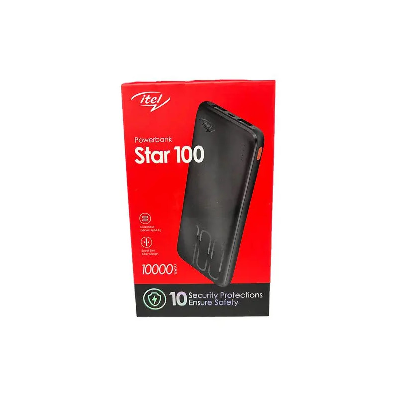 Powerbank Itel Star100 10kmah