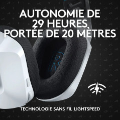 Logitech G G733 Lightspeed (Blanc)