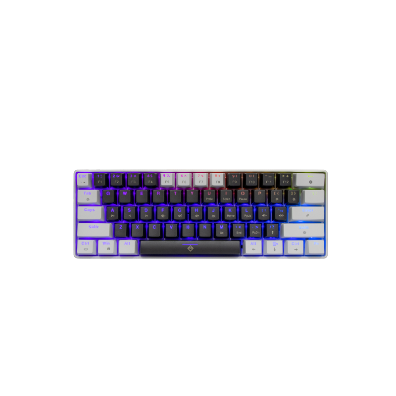 STEP-ONE Mechanical Keyboard (Grey-White)