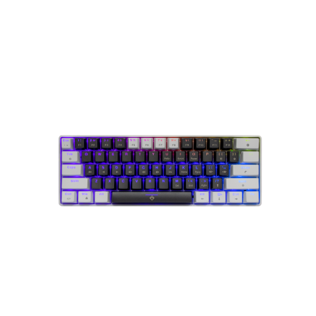 STEP-ONE Mechanical Keyboard (Grey-White)