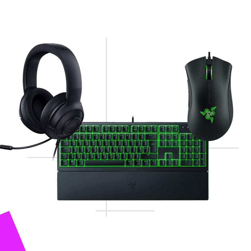 Razer Bundle : Razer Ornata V3 X /DeathAdder Essentials/Kraken X Lite