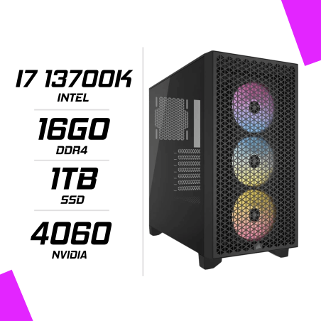 PC Gamer Intel I7 13700K RTX 4060