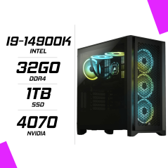 PC Gamer Intel I9 14900K RTX 4070