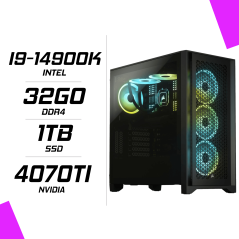 PC Gamer Intel I9 14900K RTX 4070TI