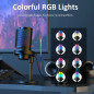 ME6S USB MICROPHONE RGB Black