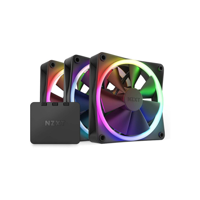 NZXT F120 Core RGB Triple Pack Black