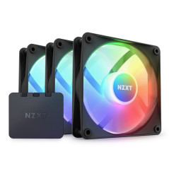 NZXT F120 RGB Triple Pack Black