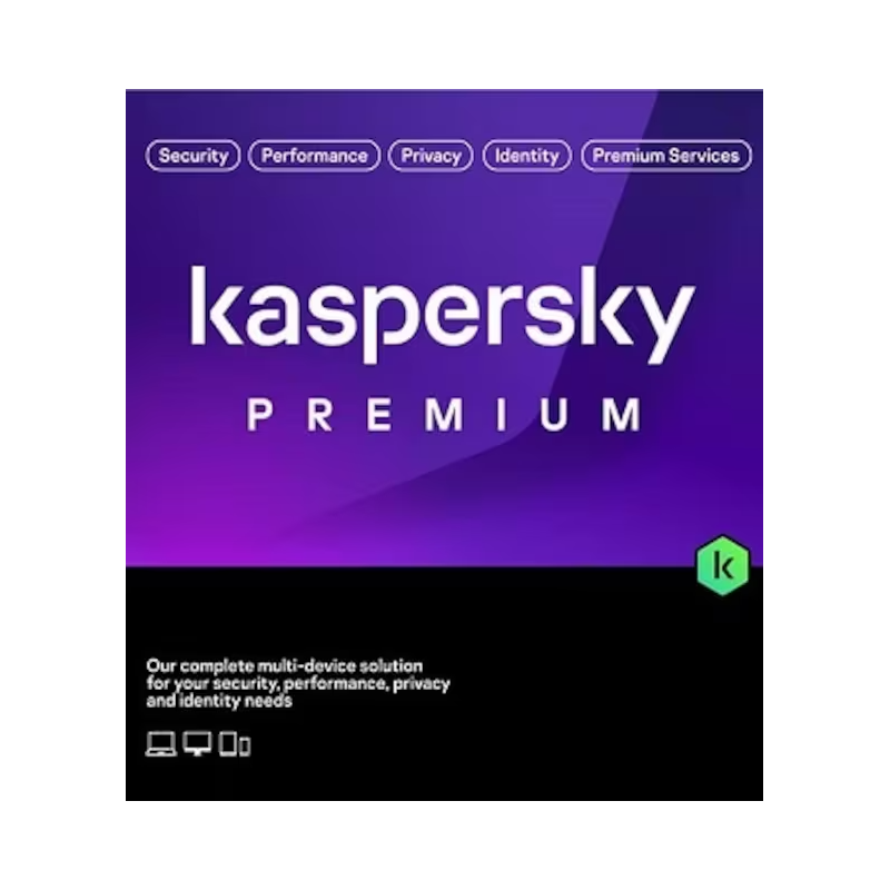 Kaspersky Premium 3 postes 1 an