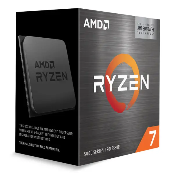 AMD Ryzen 7 5800X3D (3.4 GHz / 4.5 GHz)