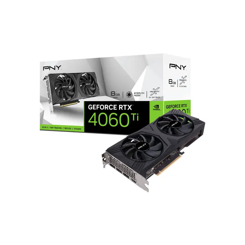 PNY GeForce RTX 4060 Ti VERTO Dual Fan 8GB