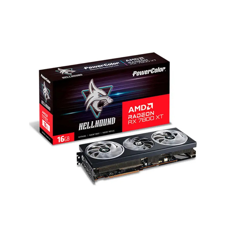 Powercolor RX 7800XT Hellhound 16 Go DDR6