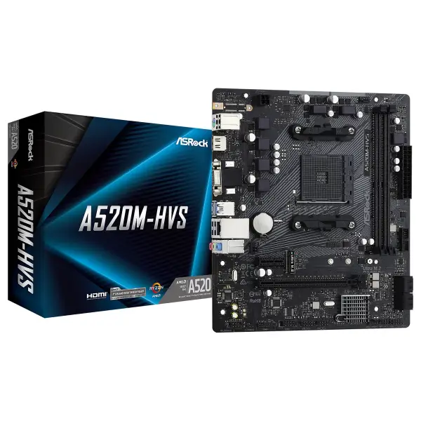 ASRock A520M-HVS