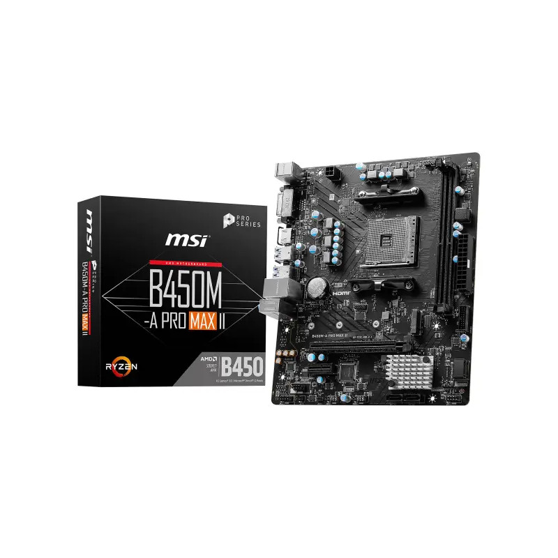 MSI B450M-A PRO MAX II