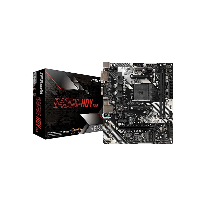 ASROCK AM4 B450M-HDV R4.0