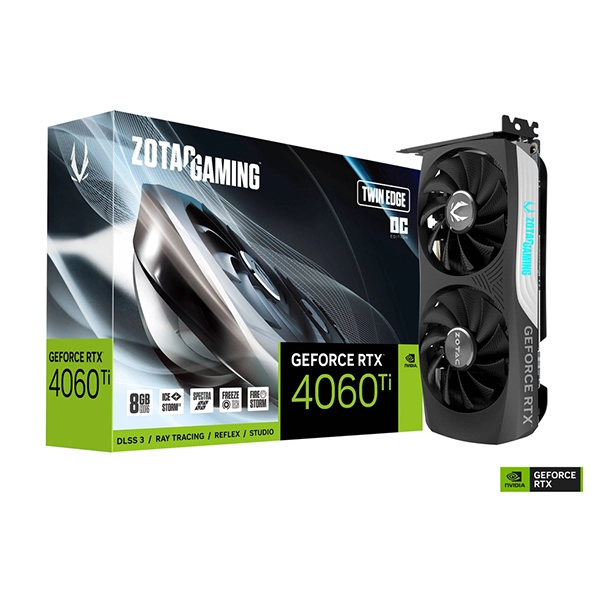 ZOTAC GeForce RTX 4060 Ti 8GB Twin Edge OC