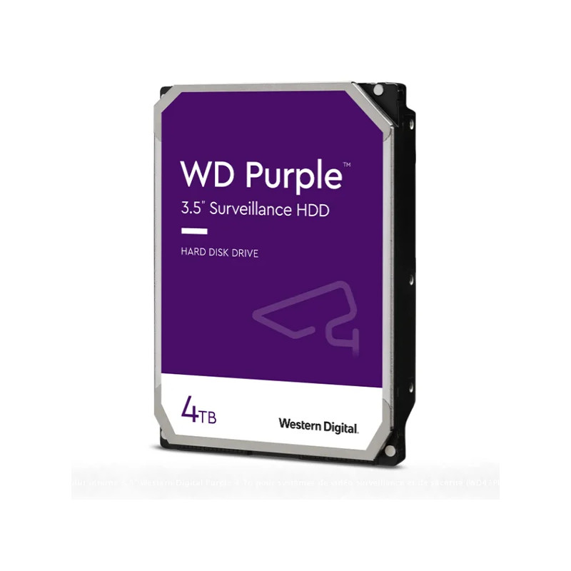 WESTERN DIGITAL Disque dur 4TB Purple Surveillance