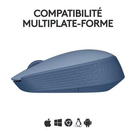 Logitech M171 Wireless Mouse bleu gris