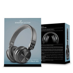 Energy Sistem Casque DJ2 Noir Mic