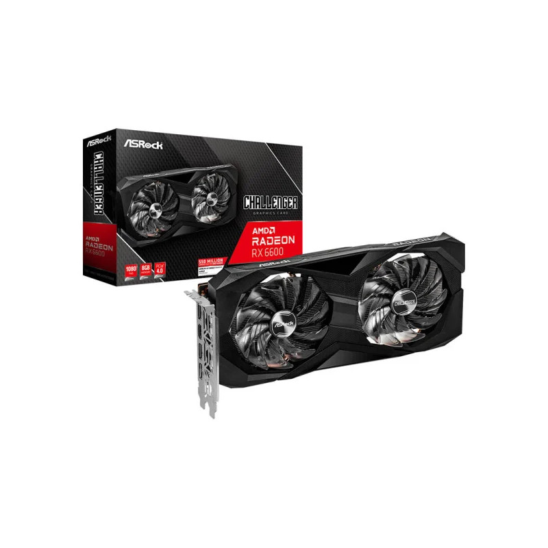 ASRock Radeon RX 6600 Challenger 8GB GDDR6