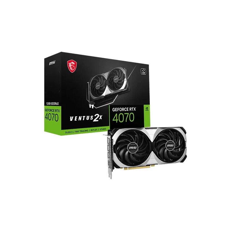 MSI GeForce RTX 4070 VENTUS 2X 12G