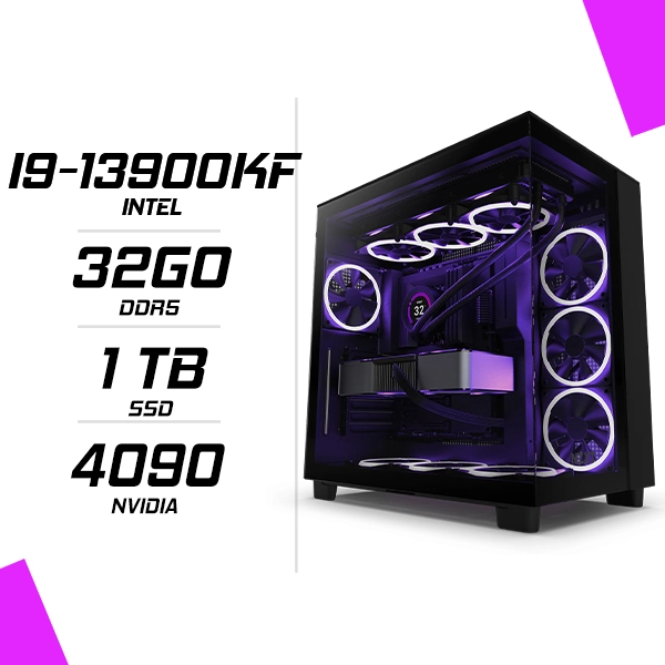 PC Gamer Intel i9-13900KF RTX 4090