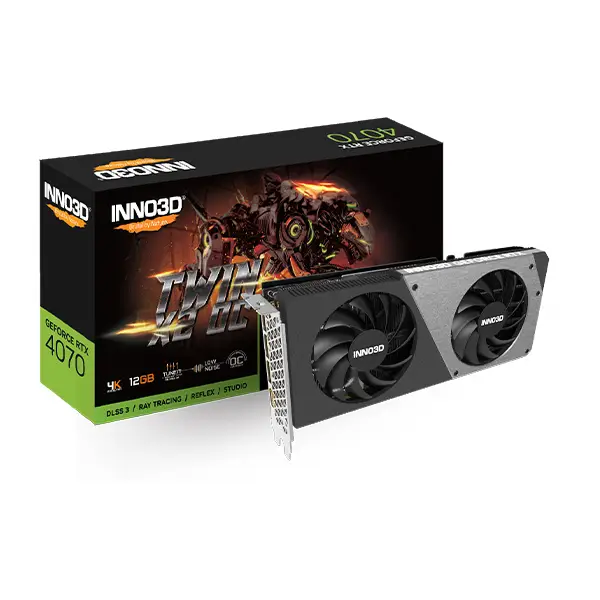 INNO3D RTX 4070 TWIN X2 OC 12GB GDDR6X