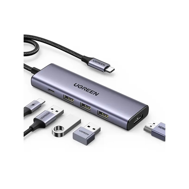 HUB USB-C Ugreen 5 en 1 (15596)