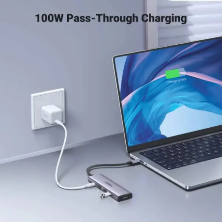 HUB USB-C Ugreen 5 en 1 (15596)