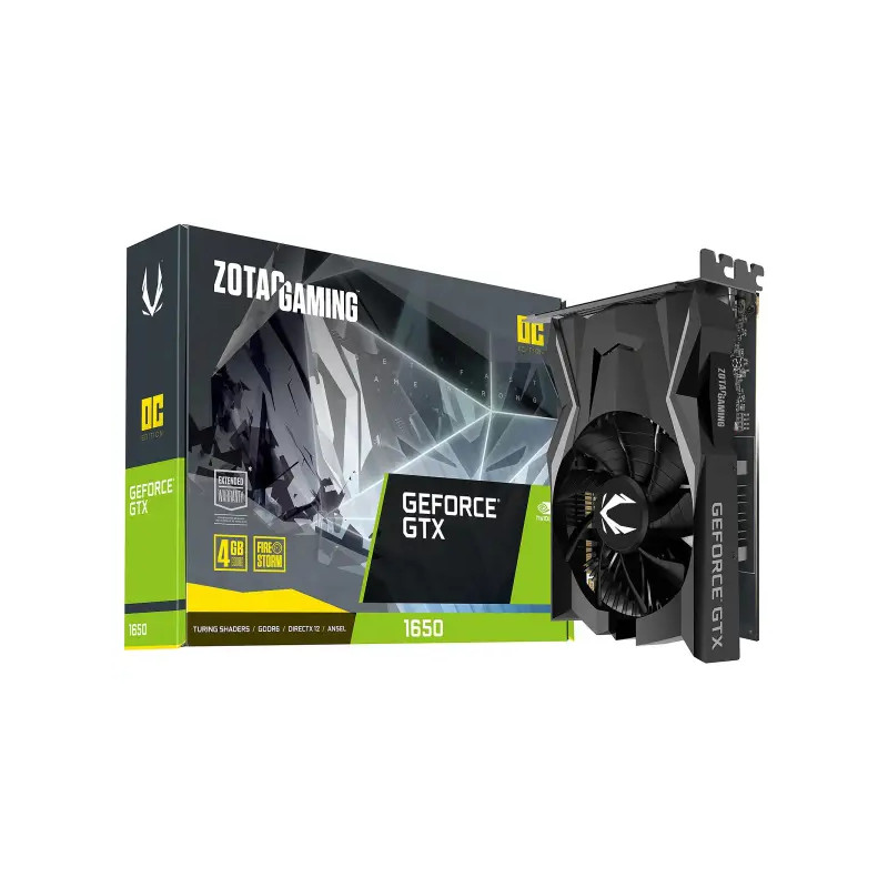 ZOTAC GAMING GTX 1650 OC Low Profile