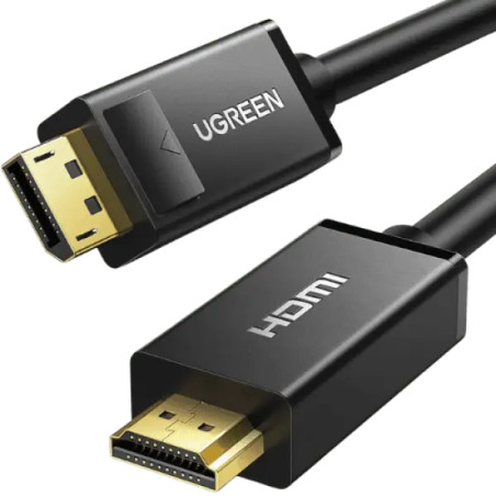 Ugreen Cable DP Male vers HDMI Male 3M (10203)