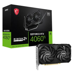 MSI RTX 4060 Ti VENTUS 2X BLACK 8G OC