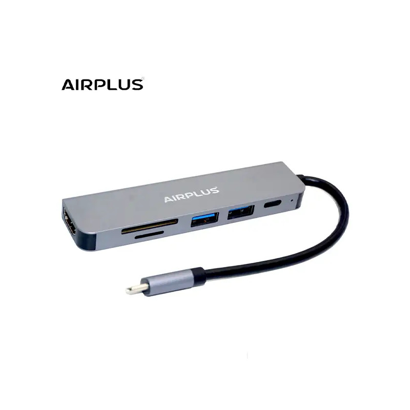 AIRPLUS USB-C HUB 6 IN 1