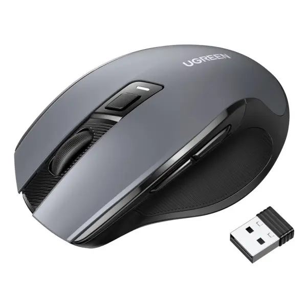 Ugreen Souris sans fil Design Egr 2,4 GHZ/15M Noir (90545)