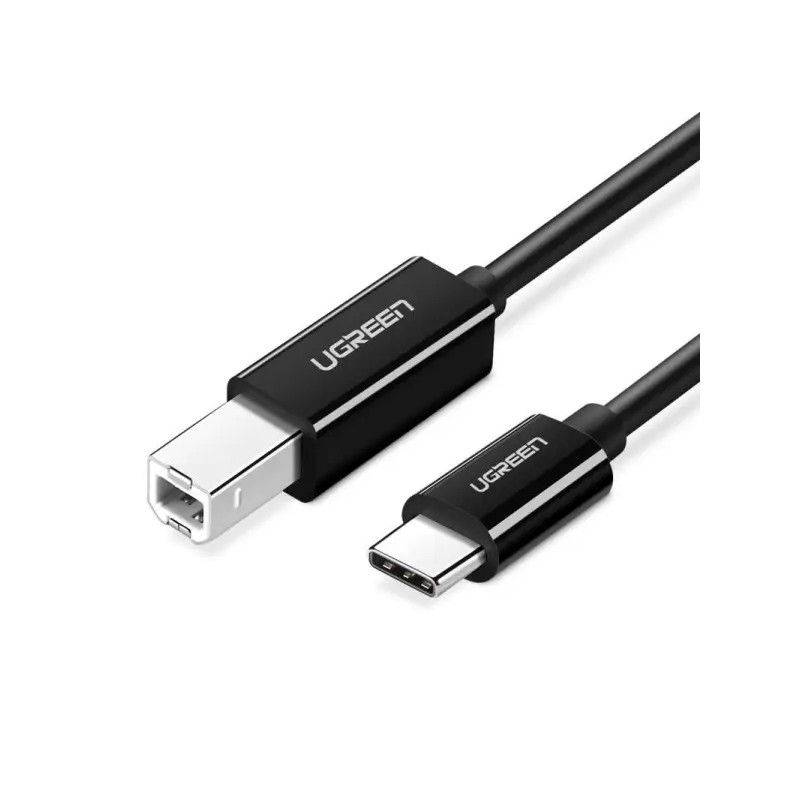 Ugreen Cable imprimante USB-C to BM Noir 2M (50446)