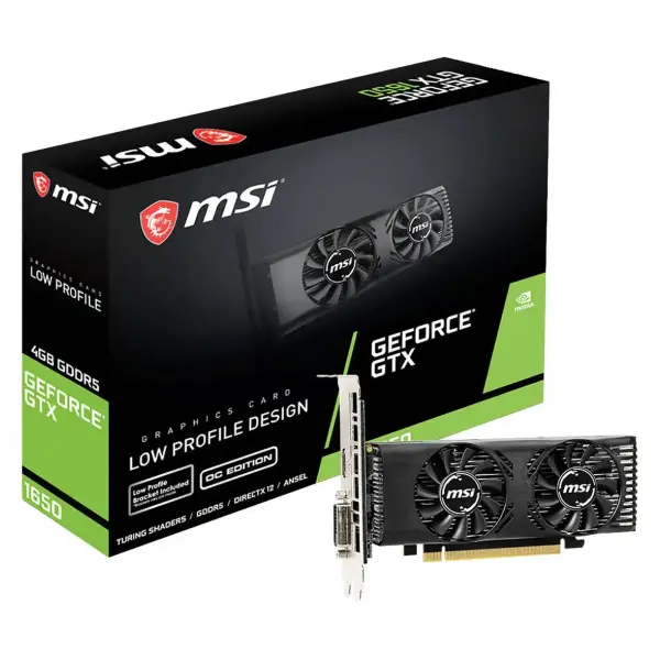 MSI GTX 1650 4GT LP OC