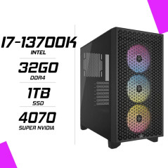 PC Gamer Intel i7-13700K RTX 4070 SUPER