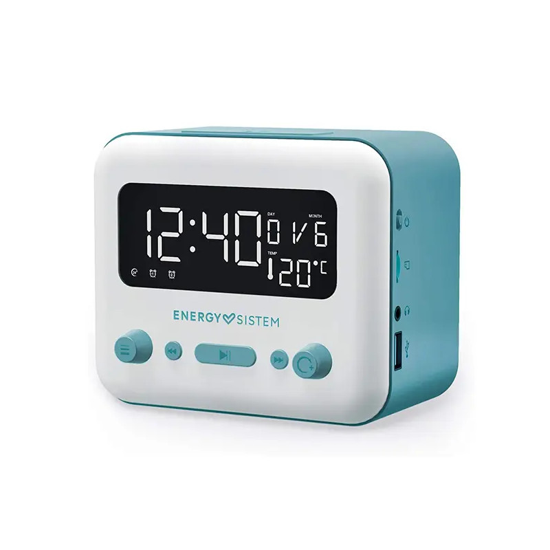 Energy Sistem Clock Speaker 2 Bluetooth Bleu