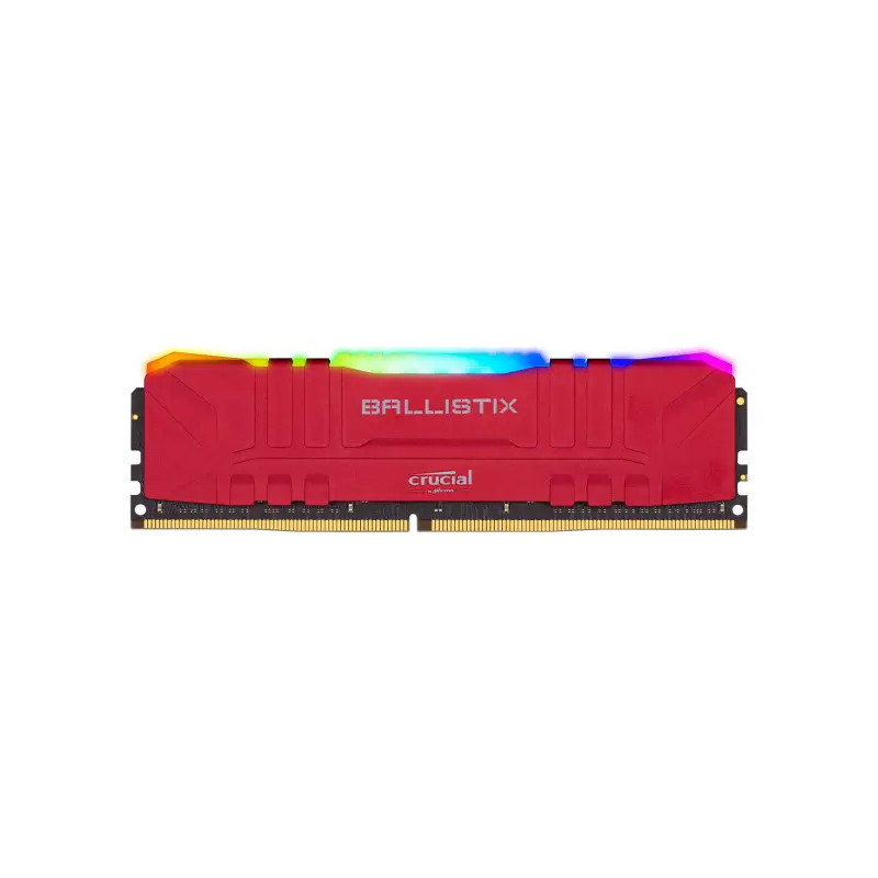 Ballistix Red RGB 8 Go 3200 MHz