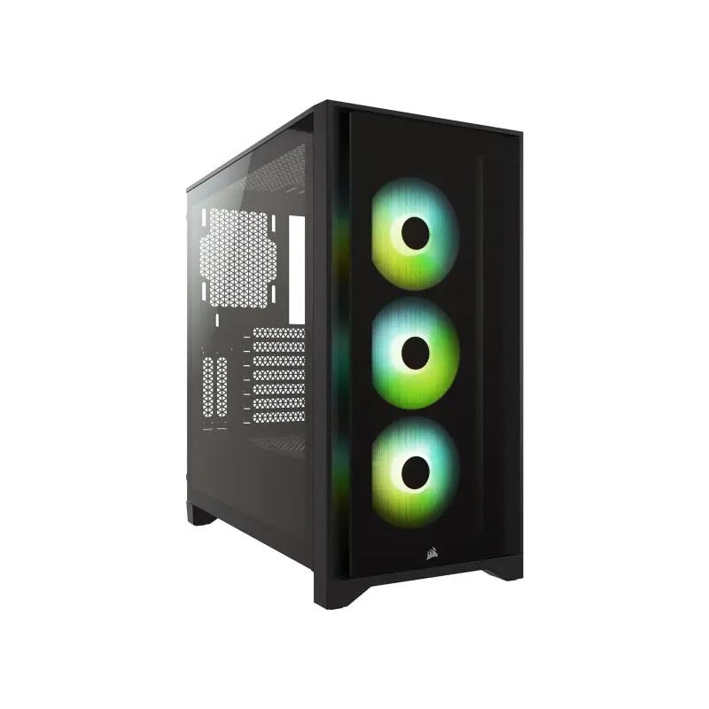 Corsair iCUE 4000X RGB Tempered Glass Noir