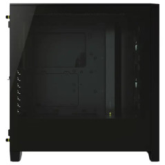 Corsair iCUE 4000X RGB Tempered Glass Noir