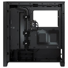 Corsair iCUE 4000X RGB Tempered Glass Noir