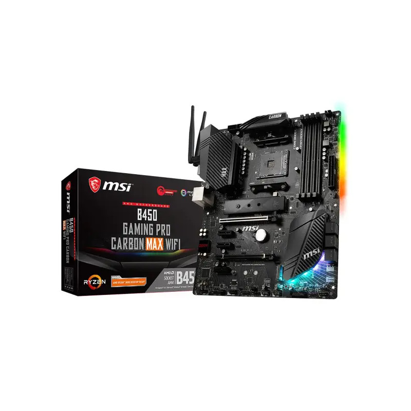 MSI B450 GAMING PRO CARBON MAX WIFI